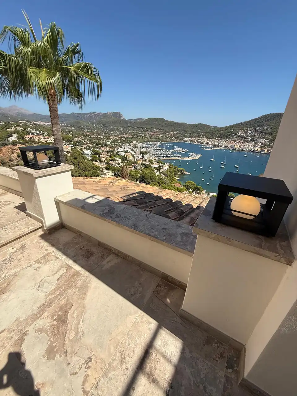 Vistas a la bahía desde la casa de Eliseo y Sophie en Puerto de Andratx 1