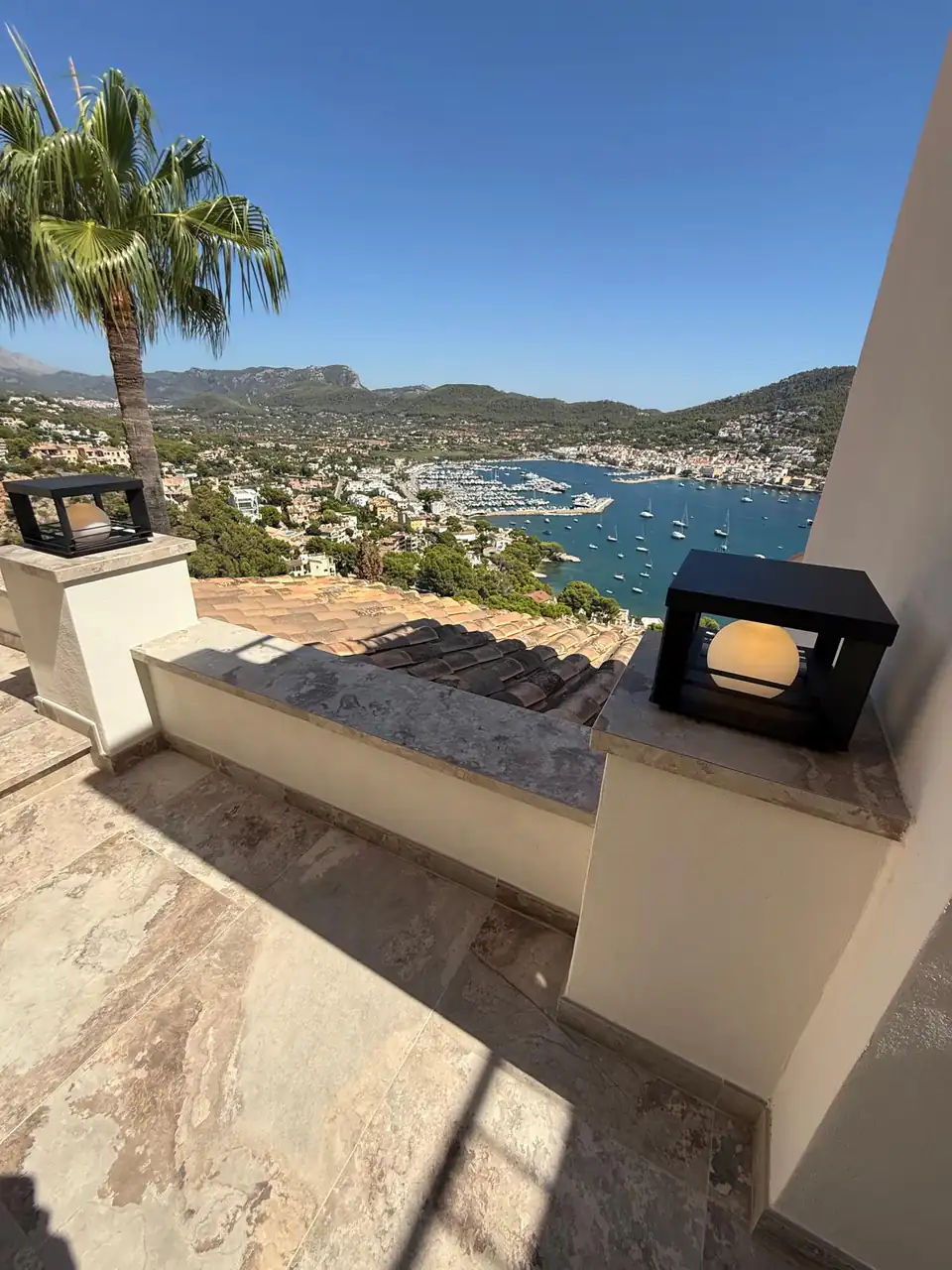 Vistas a la bahía desde la casa de Eliseo y Sophie en Puerto de Andratx 2