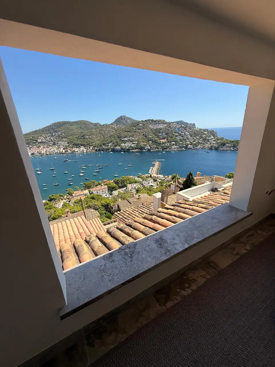 Vistas a la bahía desde la casa de Eliseo y Sophie en Puerto de Andratx 3